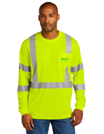 CornerStone® ANSI 107 Class 3 Mesh Long Sleeve Tee